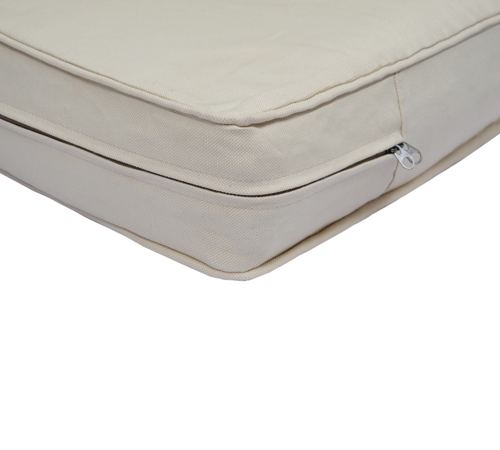 Heavy Duty Linen Daybed Mattress Cover with Piping