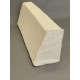 Medium Weight Linen Wedge Bolster Cover with Piping – Spine Support