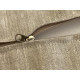 Medium Weight Linen Wedge Bolster Cover with Piping – Spine Support