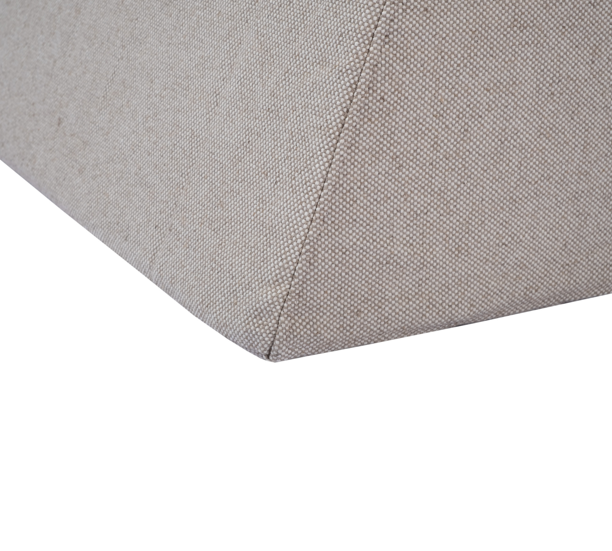 Upholstery 100% Linen Wedge Bolster Cover