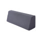 Upholstery Linen Wedge Bolster Cover with Piping