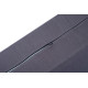Upholstery Linen Wedge Bolster Cover with Piping