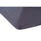 Upholstery Linen Wedge Bolster Cover with Piping