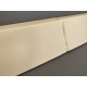 Upholstery Linen Wedge Bolster Cover with Piping