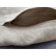 Medium Weight 100% Linen Pillow Sham with Piping