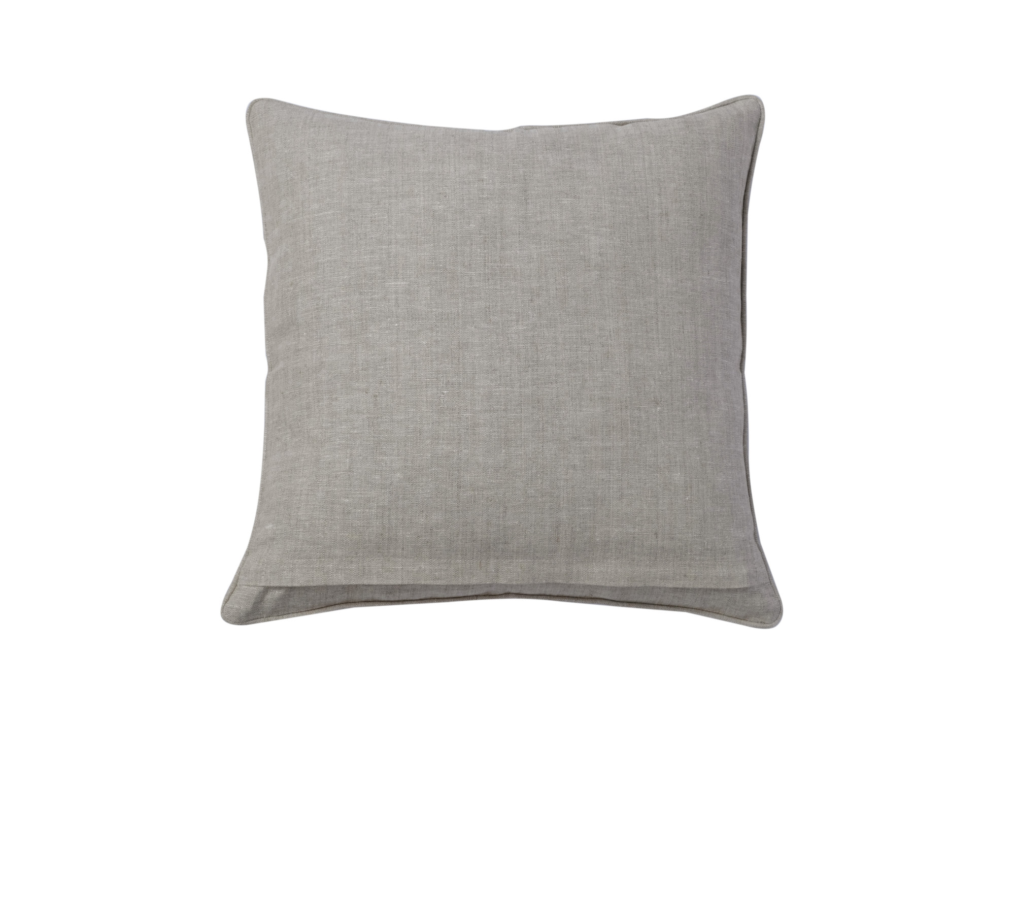 Medium Weight 100% Linen Pillow Sham with Piping