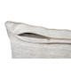 Medium Weight 100% Linen Pillow Sham with Piping