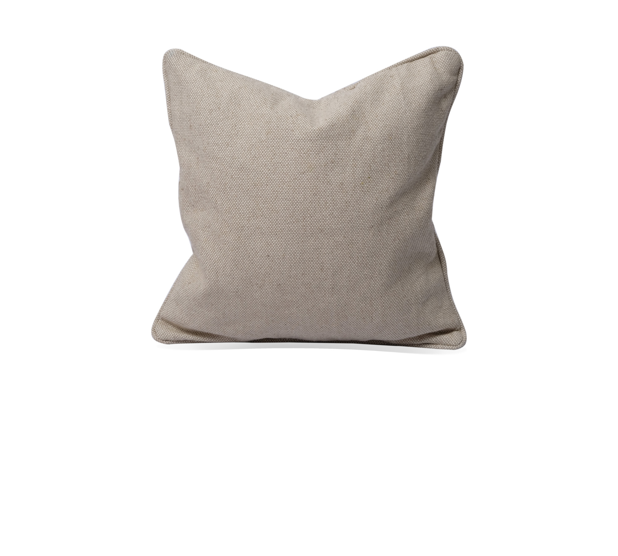 Heavyweight 100% Linen Pillow Sham with Piping