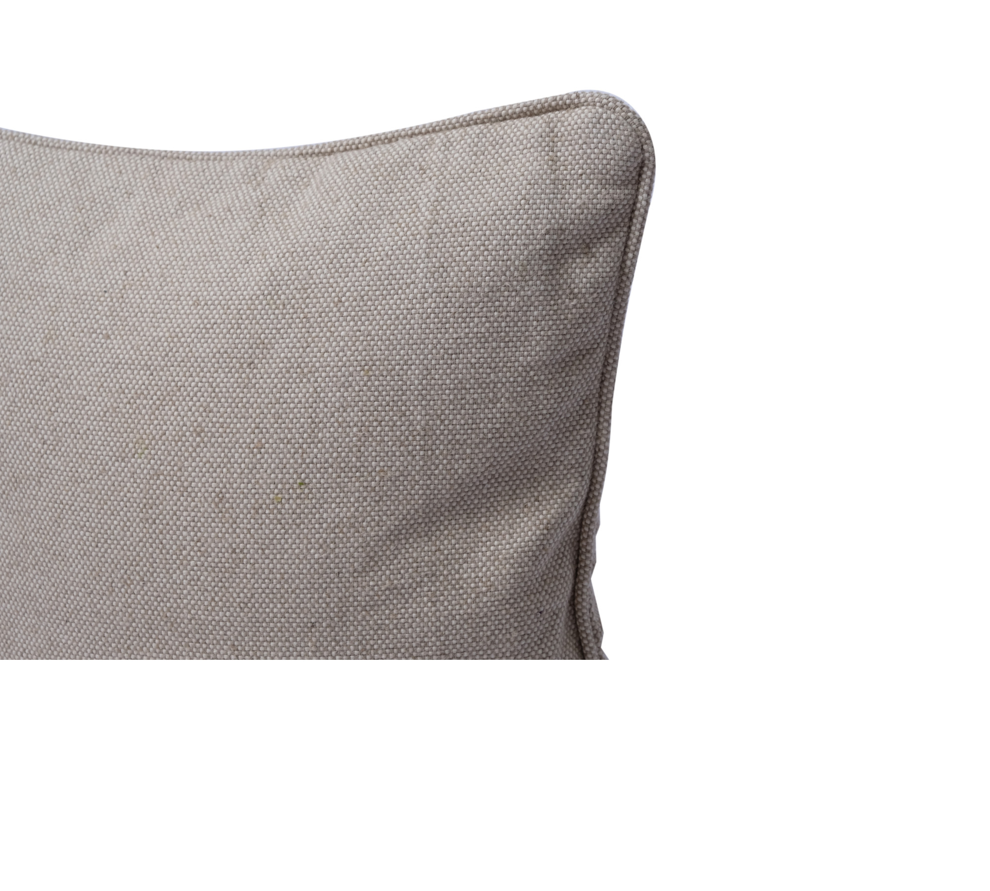 Heavyweight 100% Linen Pillow Sham with Piping