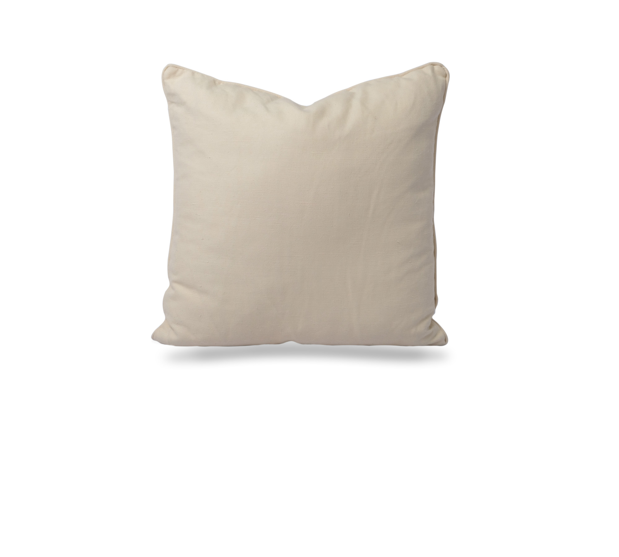 Heavyweight 100% Linen Pillow Sham with Piping