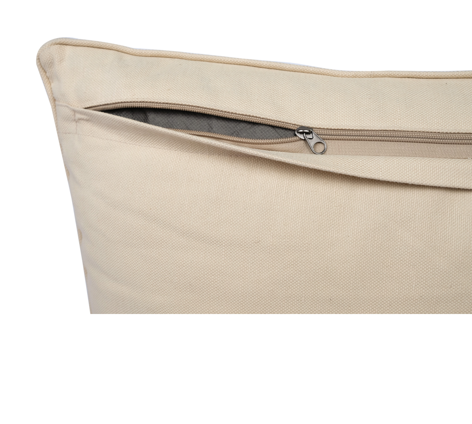 Heavyweight 100% Linen Pillow Sham with Piping