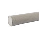 Breathable Medium Weight 100% Linen Bolster Cover with Piping