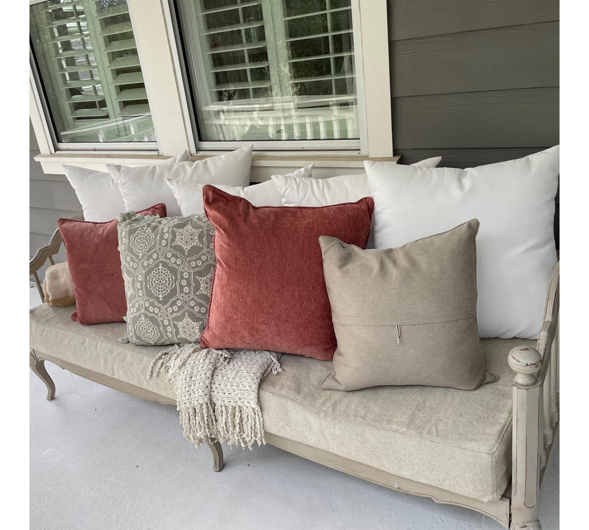 Heavyweight Linen Daybed Mattress Cover