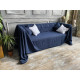 Custom 100% Linen Throw Sofa / Couch / Sectional Cover 