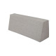 Medium Weight 100% Linen Wedge Bolster Cover