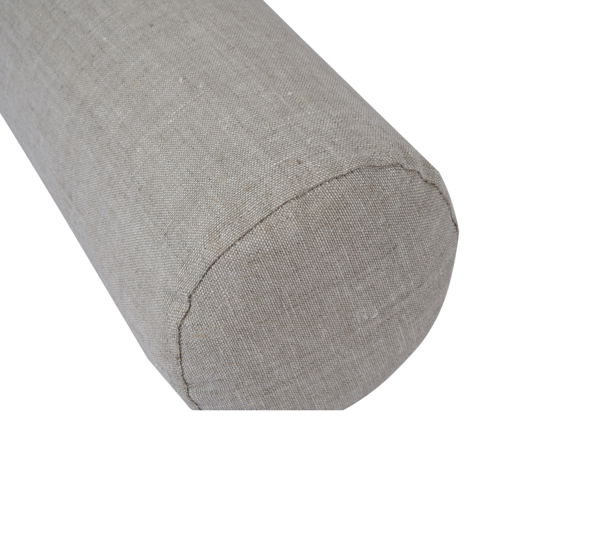 Breathable Medium Weight 100% Linen Bolster Cover 