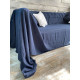 Linen Throw Sofa Cover — Custom Natural Drape