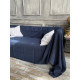 Linen Throw Sofa Cover — Custom Natural Drape