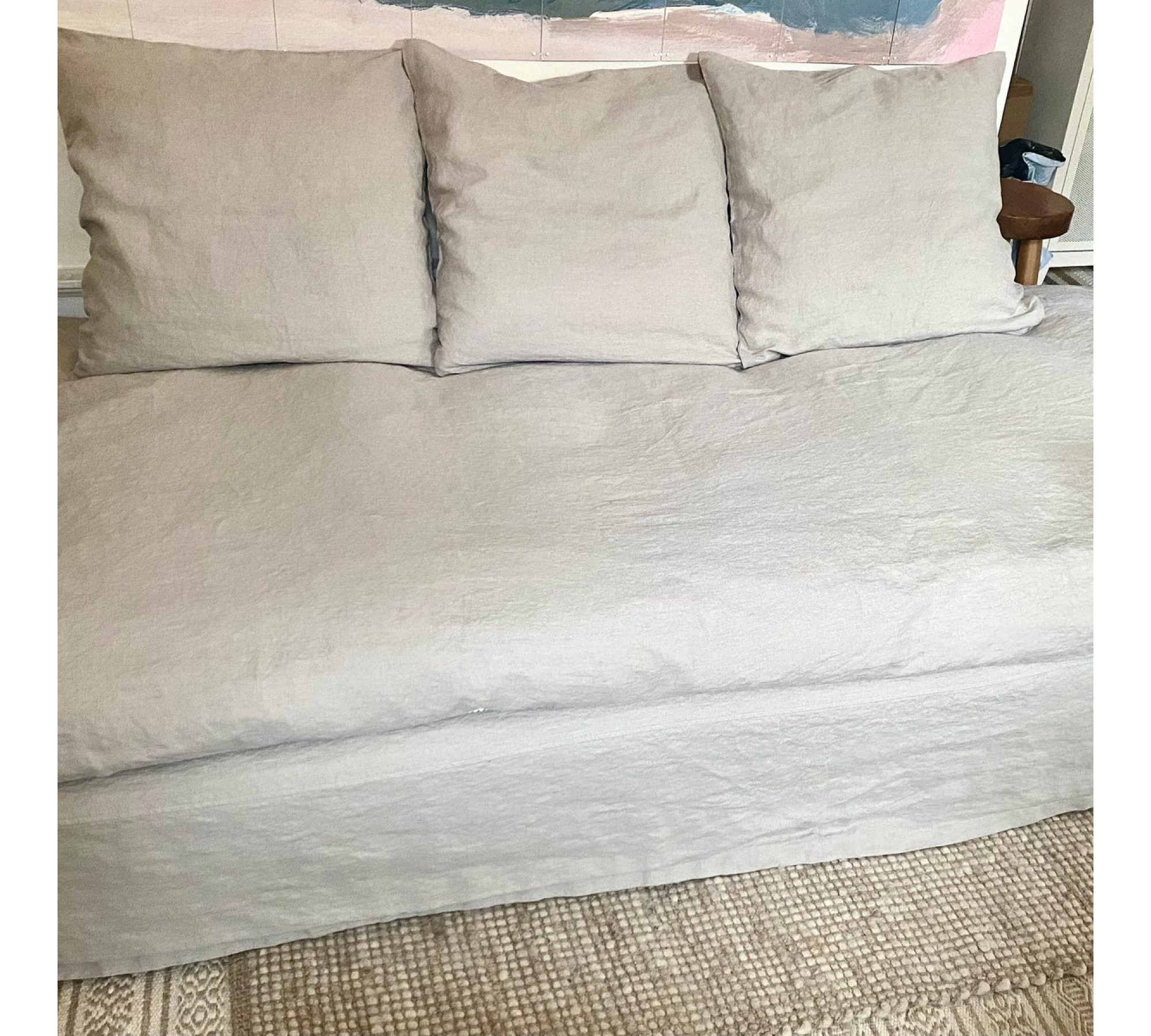 Custom Couch / Sofa / Sectional Covers 100% Linen
