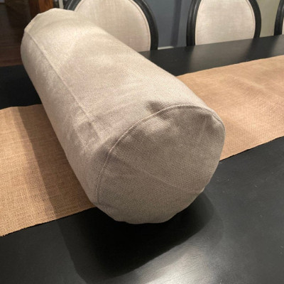 Heavy Weight Linen Bolster Cover