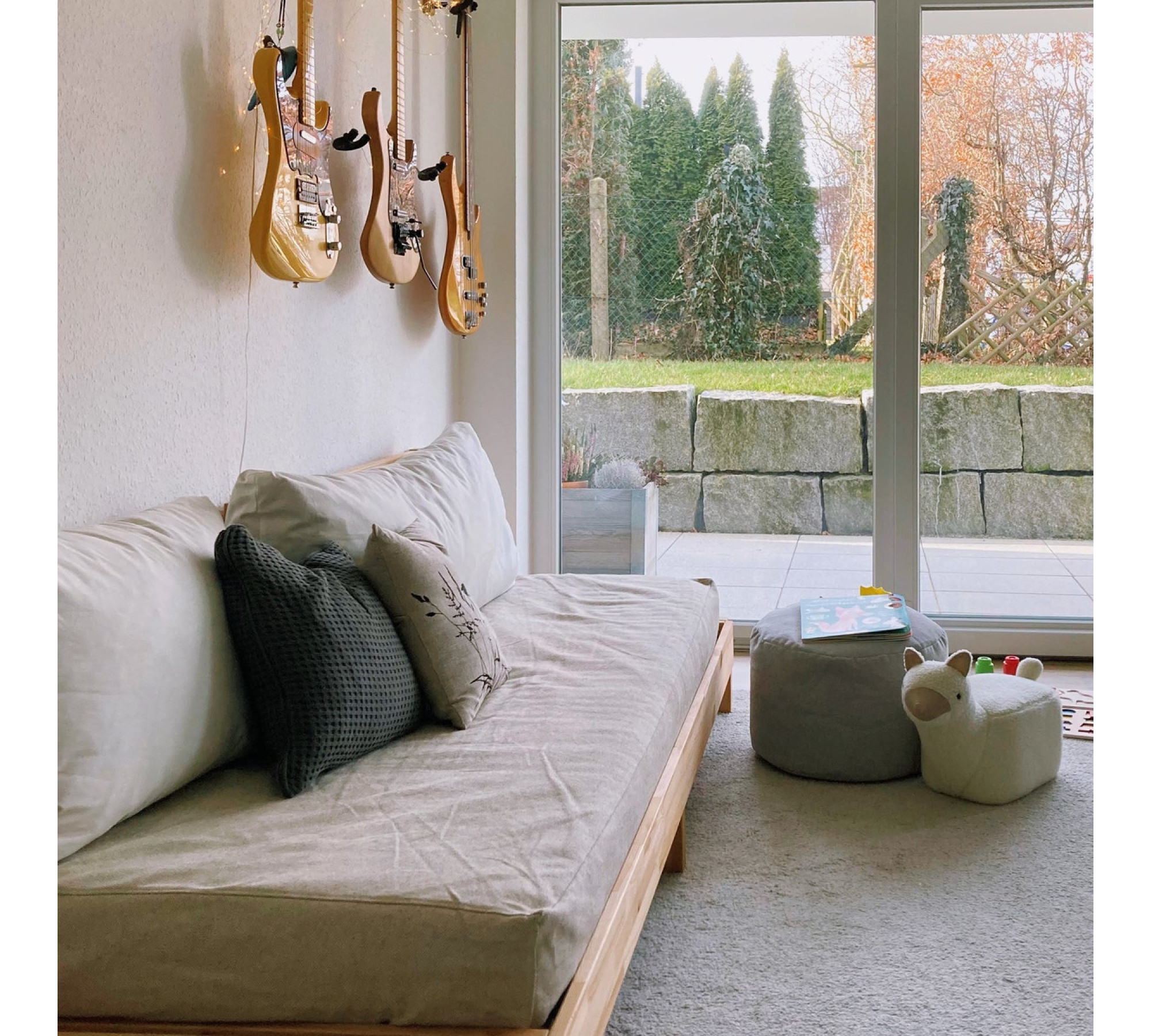 Heavyweight Linen Daybed Mattress Cover