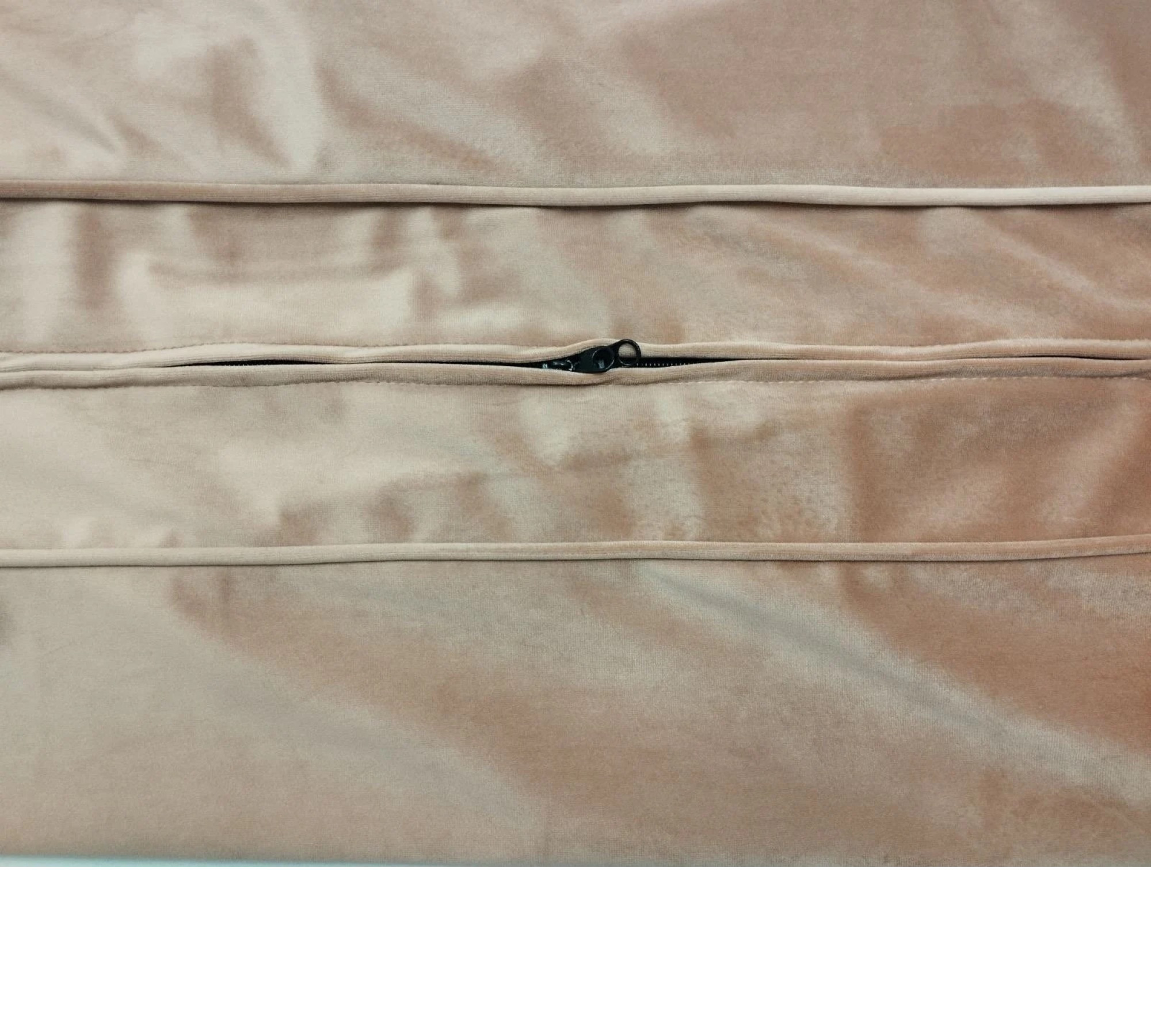Custom Velvet Daybed Cover with Piping On Edges