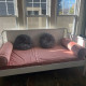 Custom Velvet Bolster Cover with Piping