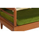 Custom Velvet Daybed Cover with Boxed Corners