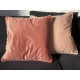 Custom Velvet Throw Pillow Cover with Piping