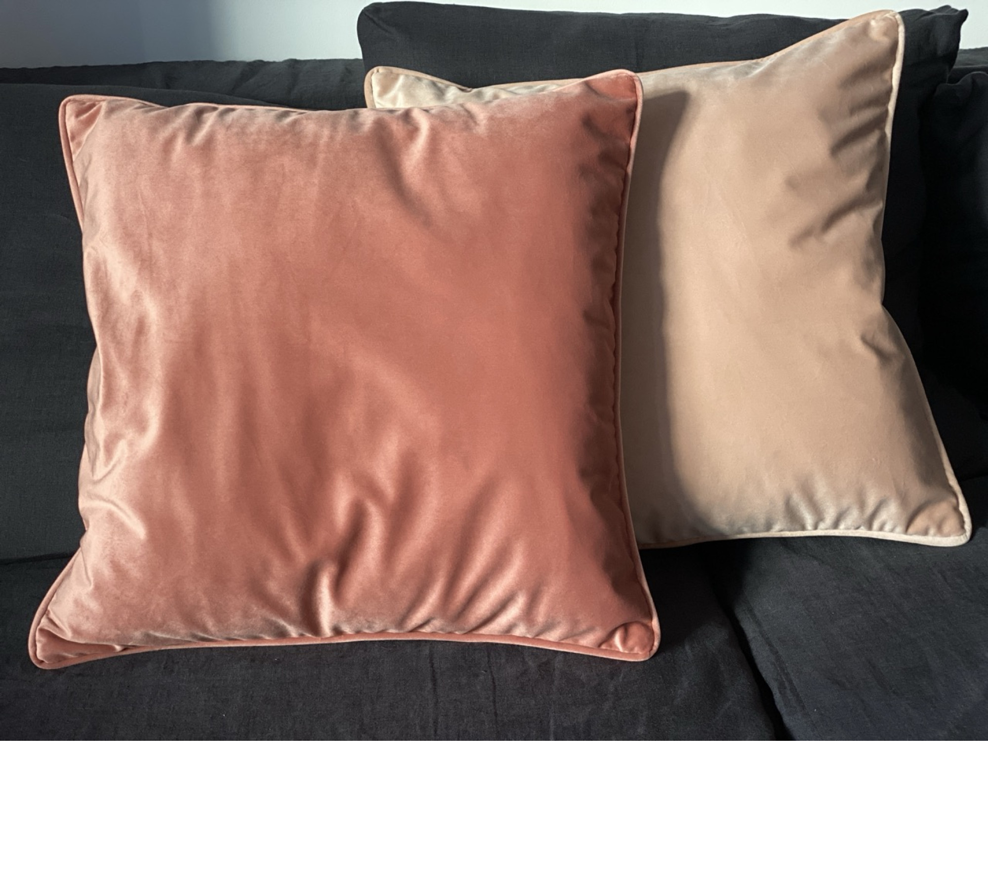 Custom Velvet Throw Pillow Cover with Piping Custom Velvet Throw Pillow Cover with Piping