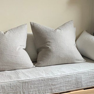 Premium Medium Weight 100% Linen Pillow Sham